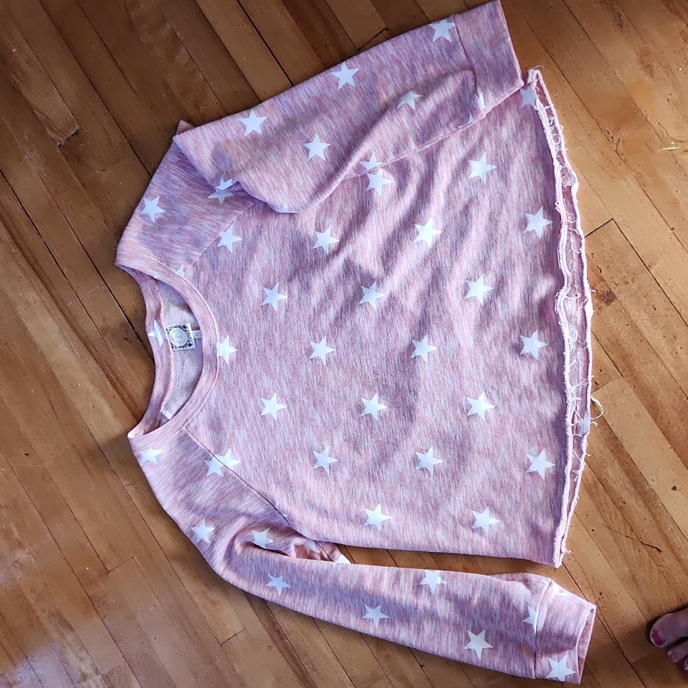 Star print sweater